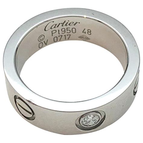 cartier love ring platinum price|cartier platinum diamond wedding band.